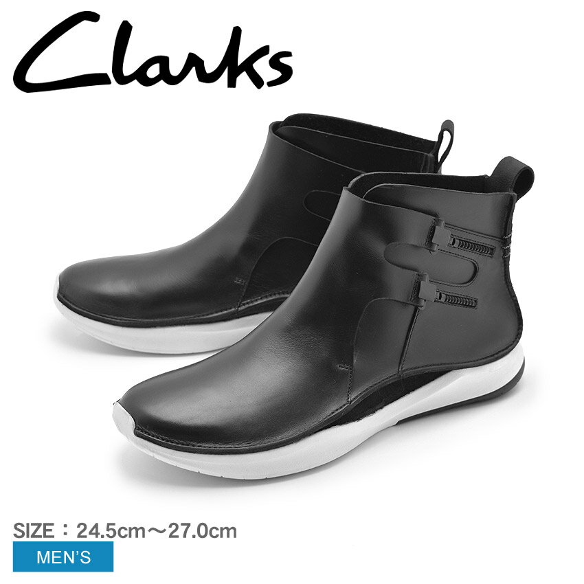 CLARKS クラークス ショートブーツ ブラック プリボルーション M2 PRIVOLUTION M2 26138429 メンズ