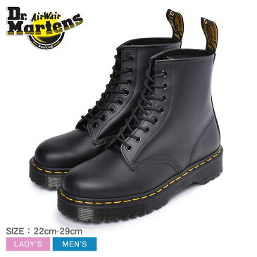 DR．MARTENS ドクターマーチン ブーツ メンズ レディース 1460 ベックス 8ホールブーツ 1460 BEX 8EYE BOOT 25345001 シューズ 靴 ハイカット 厚底 ショート ローヒール 黒 ブラック ブランド レースアップ ロック おしゃれ お揃い 人気 定番 ユニセックス