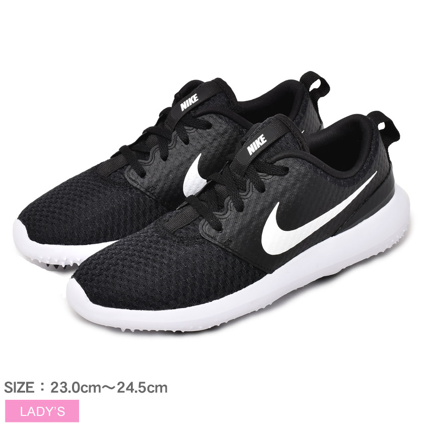 ナイキ ゴルフシューズ レディース スパイクレス ローシ G NIKE ROSHE G CD6066-001 スパイク 靴 ゴルフ スポーツ 運動 ブランド ローカット 軽量 レースアップ クッション 柔らかい 快適 ホワイト 白 メタリック ウィメンズ