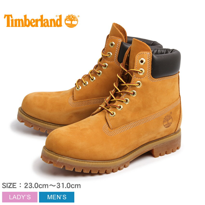 ティンバーランド ブーツ メンズ 6インチ プレミアムブーツ ウィートヌバック TIMBERLAND 6inch PREMIUM WATER PROOF BOOT カジュアル イエロー アウトドア ワークブーツ ストリート シューズ 靴 天然皮革 レザー 防水 ウォータープルーフ