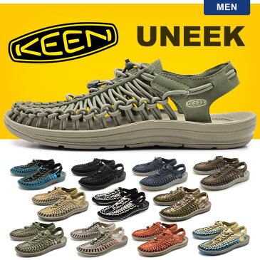 送料無料 keen キーン サンダル ユニーク メンズ UNEEK サンダル メンズ おしゃれ スポーツ アウトドア 海 黒 夏用 ブランド