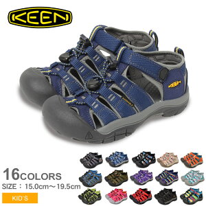 キーン KEEN キッズ サンダル ニューポート H2 チルドレン ジュニア 子供 スポーツ サンダル アウトドア 15cm 16cm 17cm 18cm 18.5cm 19.5cm 男の子 女の子 ピンク 青 緑 オレンジ