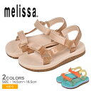 メリッサ サンダル キッズ ジュニア 子供 ミニメリッサ パペット N ライダー BB MELISSA MINI-M PAPETE N RIDER BB 32972 ぺたんこ フラット 靴 ブランド きらきら 女の子 アウトドア キャンプ 川 森 デイリー おしゃれ ピンク イエロー