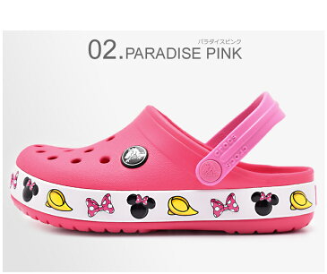 送料無料 CROCS クロックス サンダル 全2色クロックバンド ミッキー ミニー CROCBAND MICKEY MINNIE204993 4GX 204992 6NP キッズ&ジュニア(子供用)