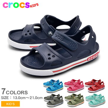 送料無料 CROCS クロックス サンダル ベビー キッズ ジュニア クロックバンド 2.0 サンダル CROCBAND II SANDAL 14854 13cm 14cm 15cm 15.5cm 16.5cm 17.5cm 18cm 18.5cm 19cm 19.5cm 20cm 21cm 赤 ピンク グレー 紺 青