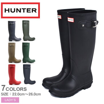 HUNTER ハンター レインブーツ メンズ レディース オリジナル トール クラシック ロング(HUNTER BOOT ORIGINAL TALL CLASSIC WFT1000RMA)ラバーブーツ スノーブーツ 長靴 雪