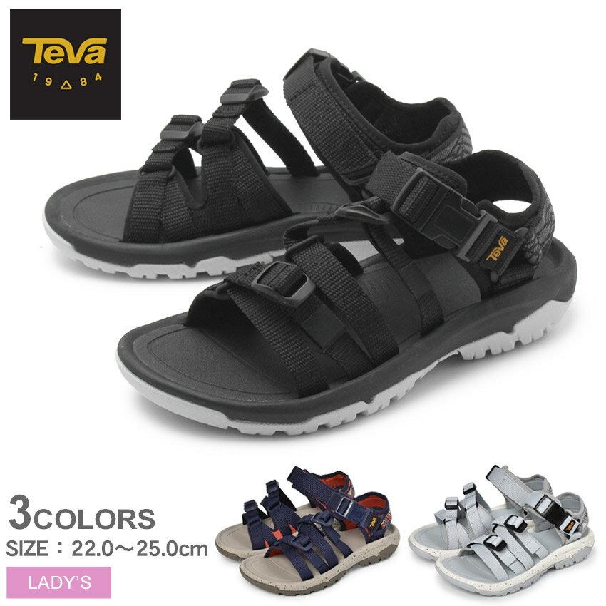 テバ サンダル レディース ハリケーン XLT 2 アルプ TEVA HURRICANE XLT 2 ALP 1102211 テヴァ アウトドア ストラップサンダル スポーツサンダル ビーチサンダル 軽量 スポサン ウォータープルーフ 黒 ブラック ブルー