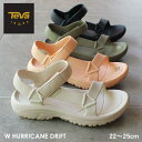 テバ サンダル レディース W ハリケーン ドリフト TEVA W HURRICANE DRIFT 1124070 テヴァ アウトドア ストラップサンダル スポーツサンダル スポサン ビーチサンダル 軽量 バックストラップ 海 川 レジャー タウンユース グレー カーキ