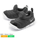 ナイキ スニーカー キッズ ベビー ジュニア 子供 ダイナモフリー TD NIKE DYNAMO FREE TD 343938 シューズ カラフル スリッポン 楽ちん 軽量 運動 通園 靴 ブラック 黒