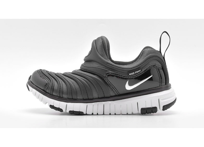 ▼クーポン利用で100円引き▼ナイキ スニーカー キッズ ベビー ジュニア 子供 ダイナモフリー PS NIKE DYNAMO FREE PS 343738 男の子 女の子 スリッポン 履きやすい 紐なし 公園 通園 軽量 歩きやすい おしゃれ 履き心地 ブラック 黒 ホワイト 白