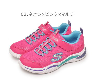 スケッチャーズ スニーカー キッズ ジュニア 子供 S ライト パワー ペタル SKECHERS S LIGHT POWER PETALS 20202L 女の子 子ども シューズ ブランド ローカット 靴 おしゃれ アウトドア レジャー 光る ライティング ピカピカ キラキラ
