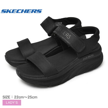 ▼クーポン利用で100円引き▼スケッチャーズ サンダル レディース ニューブロック SKECHERS NEW BLOCK 119226 シューズ ベルクロ 厚底 美脚効果 スポーティ スポサン スポーツサンダル カジュアル ブランド アウトドア レジャー クッション 靴 ブラック 黒