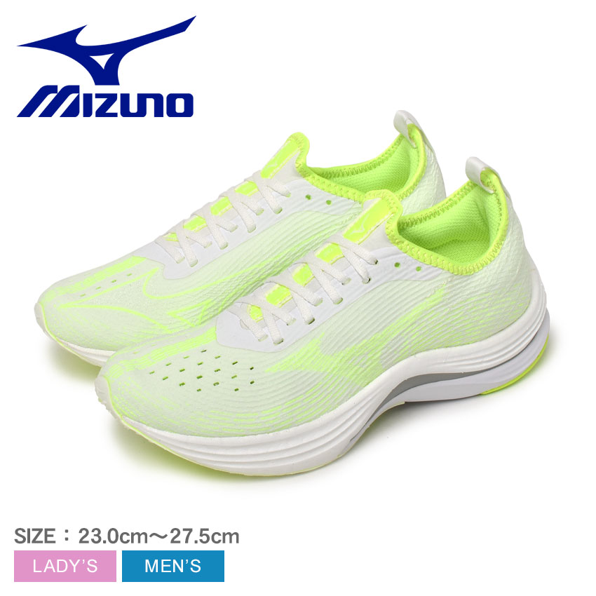 ミズノ ランニングシューズ メンズ レディース ウエーブエアロ20＋R MIZUNO WAVE AERO 20＋R J1GA2235 ユニセックス シューズ スニーカー ブランド トレーニング スポーツ ローカット 靴 運動 軽量 部活 ランニングのサムネイル