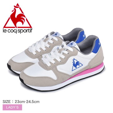 ルコック スポルティフ シューズ レディース ボルベック LE COQ SPORTIF BOLBEC QL1PJC13 靴 シューズ 通勤 通学 ローカット おしゃれ