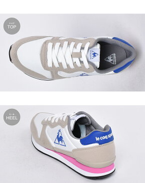 ルコック スポルティフ シューズ レディース ボルベック LE COQ SPORTIF BOLBEC QL1PJC13 靴 シューズ 通勤 通学 ローカット おしゃれ