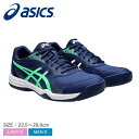 アシックス コートスライド3 テニスシューズ メンズ レディース ネイビー 紺 ASICS COURT SLIDE 3 1041A335 テニス シューズ スニ...
