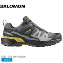 サロモン X ULTRA 360 GORE-TEX ハイキングシューズ メンズ グレー ブラック 黒 SALOMON L47740300 靴 シューズ ハイキン...