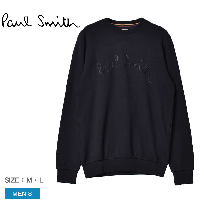 ポール・スミス トップス メンズ 【店内全品P5倍★13日23:59迄】ポール スミス スウェット メンズ ROPE LOGO EMBROIDERY SWEATSHIRT PAUL SMITH 302S-GP2778 ウエア トップス スウェット クルーネック ブランド ベーシック ワンポイント ナチュラル 無地 おしゃれ