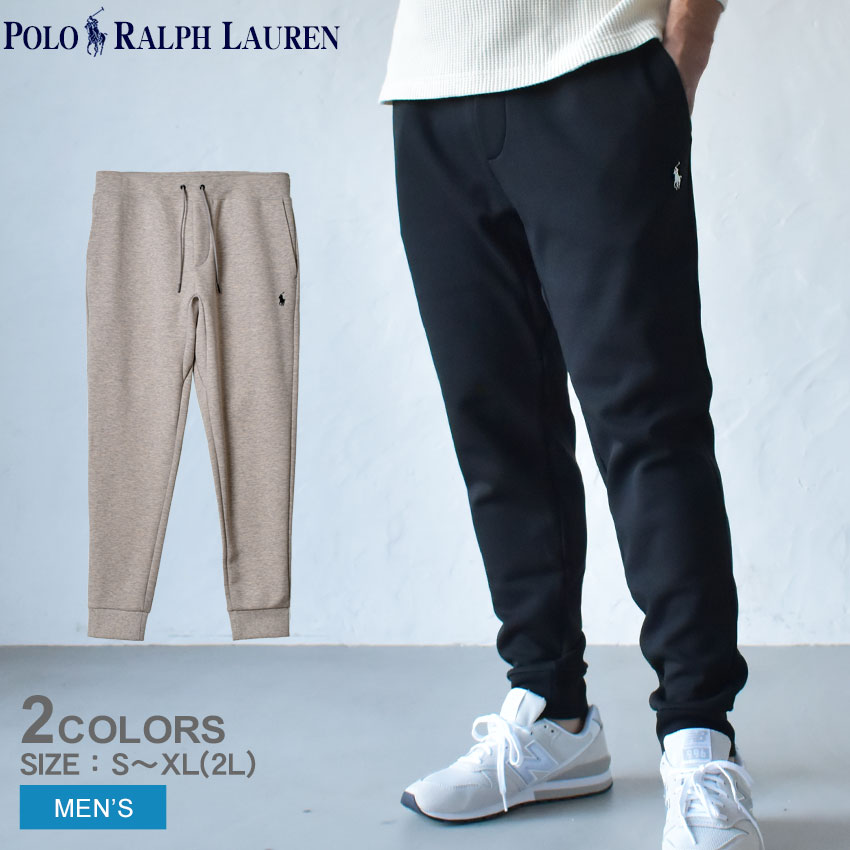 ポロ ラルフローレン パンツ メンズ ダブル ニット テック パンツ POLO RALPH LAUREN DOUBLE KNIT TECH PANT 710652314 ブランド ボトムス ズボン スウェット スポーツ 部屋着 ルームウェア 刺繍 シンプル ランニング トレーニングウェア