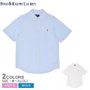 ポロ ラルフ ローレン OXFORD MESH SPORT SHIRT-SOLID 半袖シャツ メンズ レディース ブルー 青 ホワイト 白 POLO RALP...