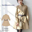 ポロ ラルフローレン BELT COTTON CHINO SHIRTDRESS ワンピース キッズ ジュニア 子供 レディース ベージュ POLO RALPH ...