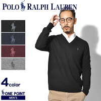 POLO RALPH LAUREN ポロ ラルフローレン セーター ワンポイント Vネックセーター 710715992 001 004 006 005 メンズ