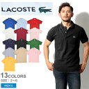 【店内全品P2倍★30日23:59迄】ラコステ 半袖ポロシャツ メンズ クラシック ピケ ポロシャツ L1212 LACOSTE CLASSIC PIQUE POLO L1212 L1212 ポロシャツ トップス クラシック レトロ スポーツ ゴルフ テニス ワニ ロゴ ワンポイント 半袖 ブラック 黒 ホワイト 白 赤