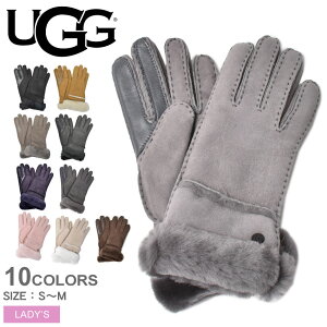 アグ グローブ レディース シームド テック グローブ UGG SEAMED TECH GLOVE 17371 ウィンター シンプル レザー プレゼント シープ クリスマス スマートフォン対応 スマホ対応 女性 可愛い 撥水 防寒 贈り物 手袋 羊革 本革 黒 冬