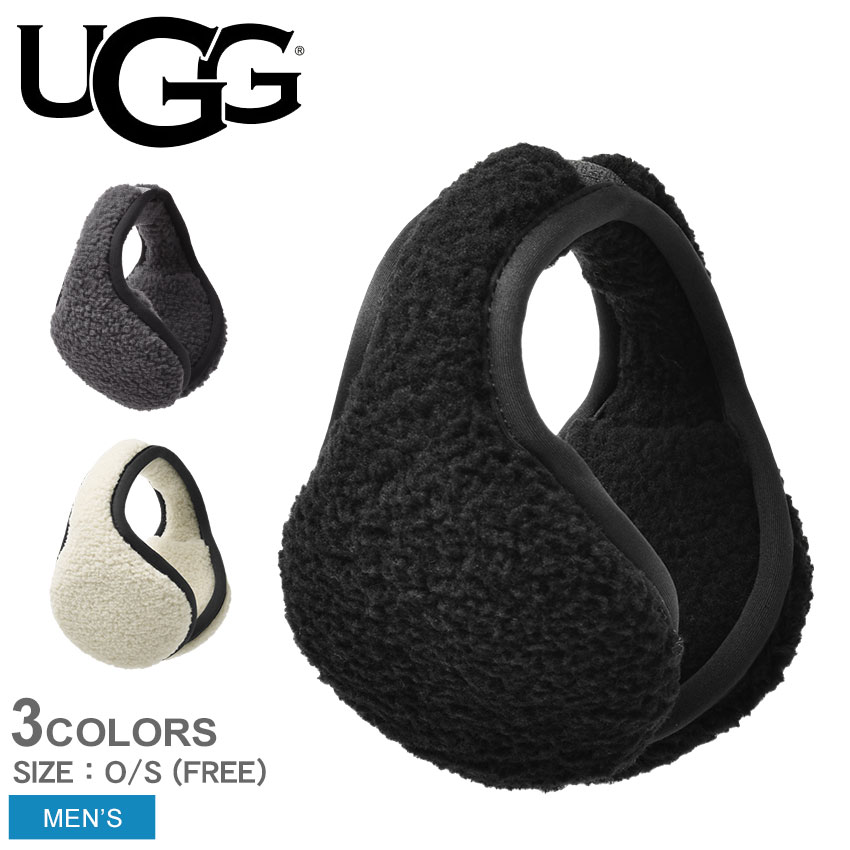 【店内全品P5倍★19日23:59迄】アグ 耳あて メンズ シェルパ UGG SHERPA BTH 21698 イヤーマフラー イヤマフ ブランド 防寒 保温 おしゃ..