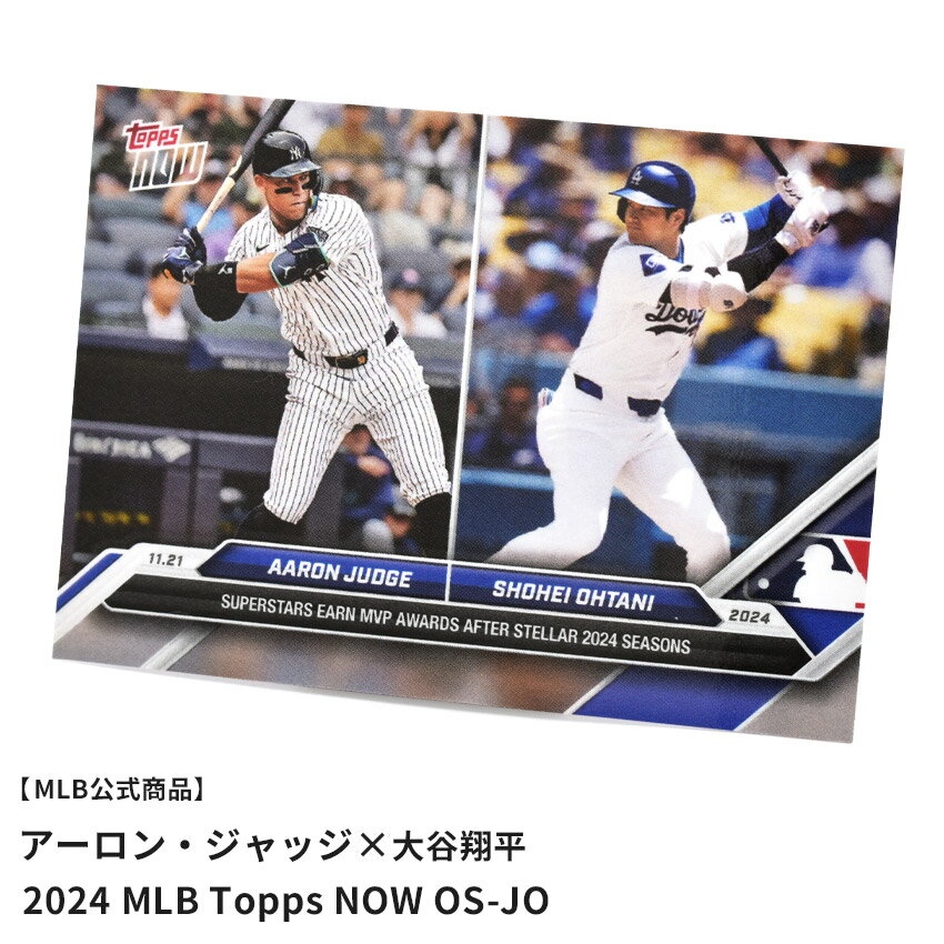 メジャーリーグベースボール アーロン・ジャッジ/大谷翔平 - 2024 MLB Topps NOW OS-JO メジャーリーグカード メンズ レディース マルチ...