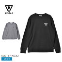 【店内全品P5倍★28日23:59迄】ヴィスラ スウェット メンズ RESURECTION PULLOVER VISSLA M612RREC ウエア トップス スウェット スエット ブランド ストリート カジュアル ブラック 黒