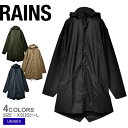 レインズ ジャケット ユニセックス クラシック レイン ロングジャケット RAINS CLASSIC RAIN LONG JACKET 12020 ジャケット ウェア レインウェア 長袖 羽織 スポーツ フード 透湿 防水 撥水 トレーニング ブランド メンズ レディース