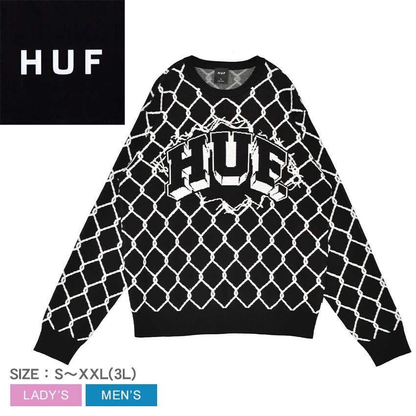 ϥ BREAKTHROUGH CREWNECK SWEATER   ǥ ֥å  HUF KN00557 Ĺµ   ȥ...