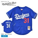 ミッチェルアンドネス ユニフォーム メンズ MITCHELL ＆ NESS MLB AUTHENTIC MIKE PIAZZA LOS ANGELES DODGERS 1997 BUTTON FRONT JERSEY ABBF3103-LAD97MPIROYA ウエア トップス ベースボールジャージ ストリート オーセンティック