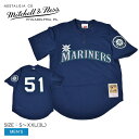 ミッチェルアンドネス ユニフォーム メンズ MLB AUTHENTIC ICHIRO SUZUKI SEATTLE MARINERS 2002 BP JERSE...