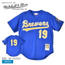 ミッチェルアンドネス ユニフォーム メンズ MITCHELL & NESS MLB AUTHENTIC ROBIN YOUNT MILWAUKEE BREWER...