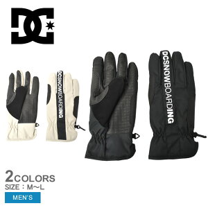 ＼15日限定！最大100％ポイントバック！※条件有／DCシューズ グローブ メンズ SALUTE GLOVE DCSHOECOUSA ADYHN03025 ブランド スキー スノーボード スノボ アウター ウィンタースポーツ おしゃれ 防寒 撥水 透湿性 保温性 タッチパネル対応 ブラック 黒 ホワイト 白