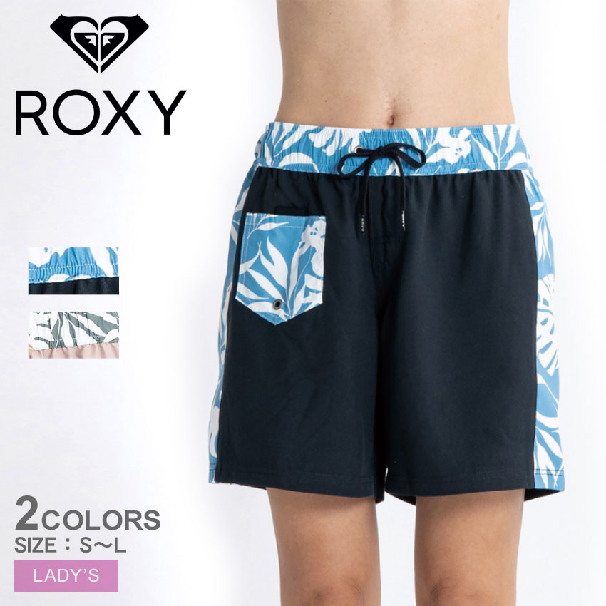 Roxy水着｜▼今だけポイント10倍▼【ゆうパケット配送】ロキシー LEAF POCKET SHORTS スイムウ...