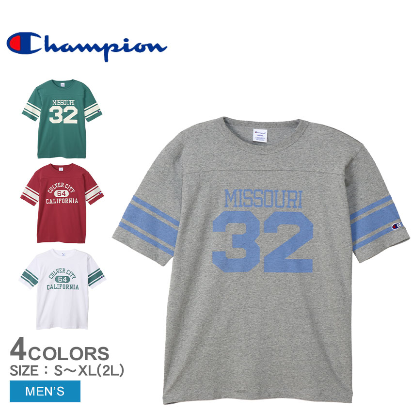 楽天市場】チャンピオン ナンバリング(Tシャツ・カットソー 楽天市場】チャンピオン ナンバリング(Tシャツ・カットソー