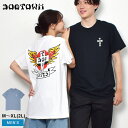 【ゆうパケット配送】 ドッグ タウン ダーティ ウィング ショートスリーブTシャツ 半袖Tシャツ メンズ ブラック 黒 ホワイト 白 DOG TOWN DIRTY WING SS TEE DT0101038 Tシャツ TEE 半袖 クルーネック クロス ロゴ スケートボード スケート スケボー シンプル