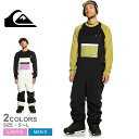 クイックシルバー FLY HIGH BIB パンツ メンズ レディース ブラック 黒 カーキ QUIKSILVER EQYTP03207 スノーボードウェア ス...