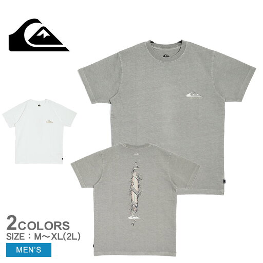 【ネコポス配送】クイックシルバー STEP UP ST Tシャツ Tシャツ メンズ ホワイト 白 グレー 灰色 QUIKSILVER QST241003 半袖 トップス ロゴ バックプリント ブランド クルーネック カジュアル サーフィン サーファー 海 ビーチ おしゃれ 国内正規品 【ネコポス配送】クイックシルバー STEP UP ST Tシャツ Tシャツ メンズ ホワイト 白 グレー 灰色 QUIKSILVER QST241003 半袖 トップス ロゴ バックプリント ブランド クルーネック カジュアル サーフィン サーファー 海 ビーチ おしゃれ 国内正規品