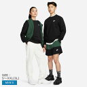 【店内全品P2倍★5日23:59迄】ナイキ NSW クラブ フリース トップス メンズ ブラック 黒 NIKE NSW Club Fleece BV2663 春 秋 冬 S M L XL 2L XXL 3L ウエア スウェット スエット 長袖 トレーナー ブランド クルーネック 刺繍 刺しゅう ロゴ カジュアル シンプル