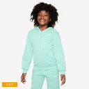 ナイキ クラブ フリース パーカー キッズ ジュニア 子供 グリーン 緑 ホワイト 白 NIKE FD3017 フーディ 子ども用 男の子 女の子 ウエア 服 ...