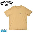  ビラボン CG TIKI REEF SS Tシャツ 半袖Tシャツ メンズ ブラウン 茶 BILLABONG BE011260 トップス 半袖 Tシャツ 人気 おしゃれ ロゴ サーフ サーフィン プリント カジュアル 海 ストリート スポーティ シンプル ブランド アウトドア