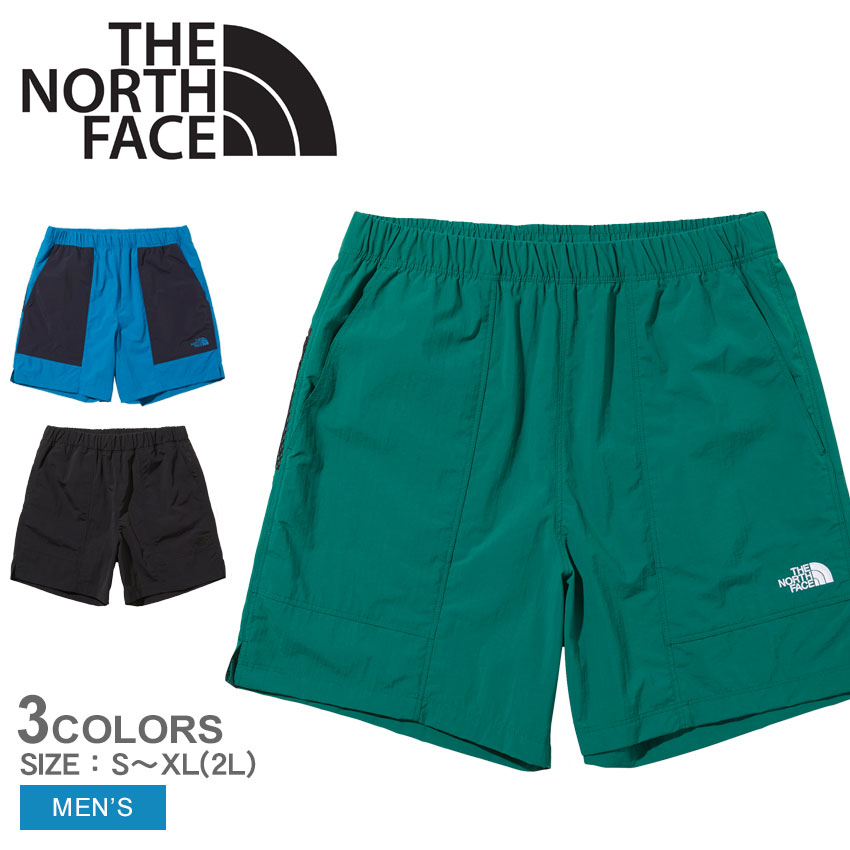 ザ ノースフェイス 水陸両用ショーツ メンズ ウォーターストライダーショーツ THE NORTH FACE WATER STRIDER SHORT NB42130 ノースフェース 水着 ズボン ボトムス ショートパンツ ハーフパンツ アウトドア 短パン 撥水