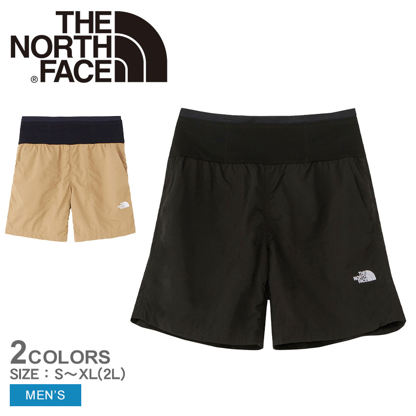 【ゆうパケット配送】 ザ ノースフェイス フリーランショーツ ランニングショーツ メンズ ブラック 黒 ベージュ THE NORTH FACE FREE RUN SHORT NB42391 ズボン パンツ ボトムス ショートパン…