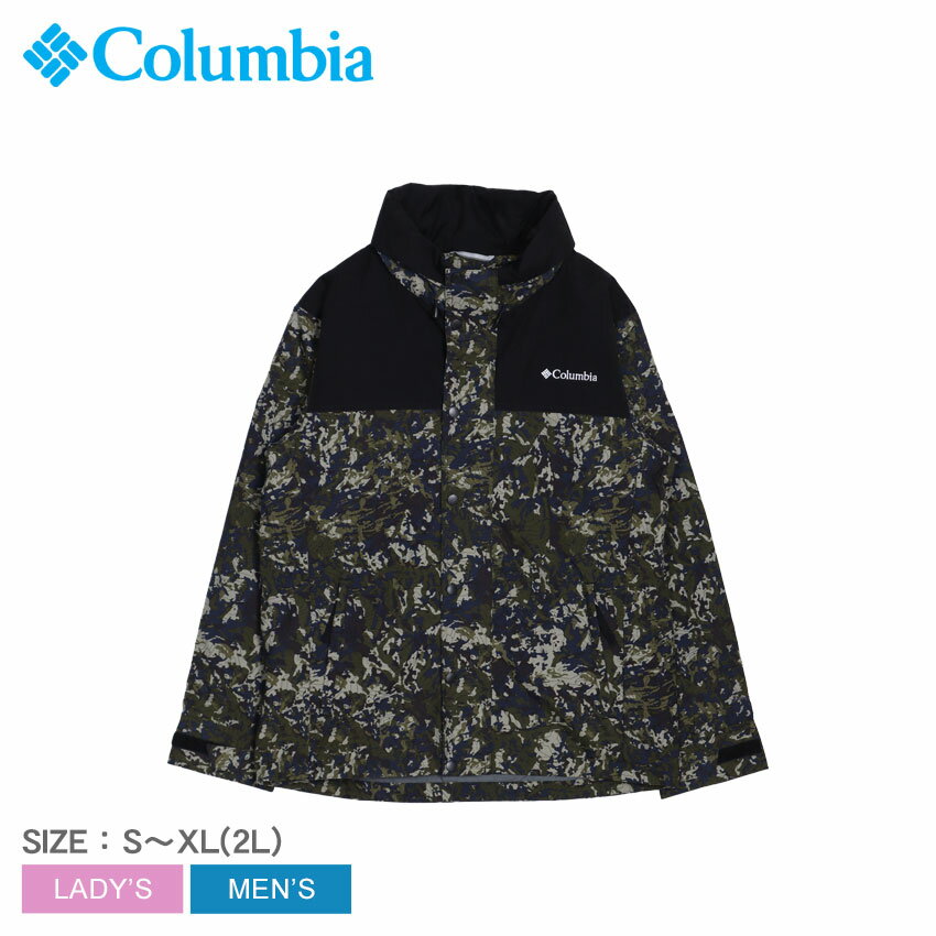 コロンビア デクルーズサミットパターンドジャケット ジャケット メンズ レディース ブラック 黒 カーキグリーン COLUMBIA Decruze Summit II Patterned Jacket PM6892 トップス アウター ジャケット アウトドア ウェア カジュアル 保温