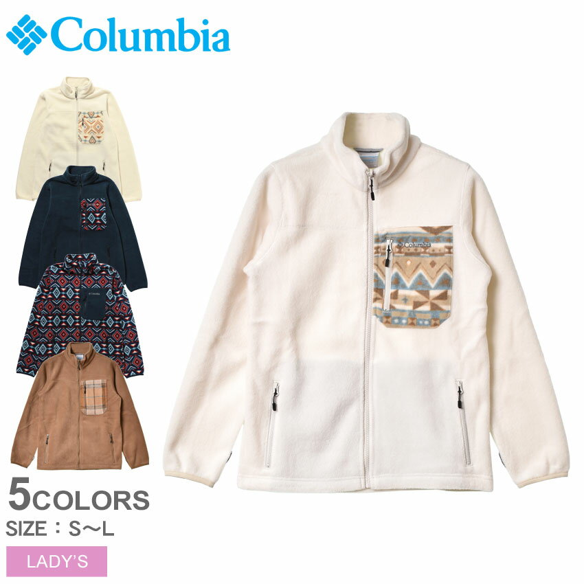 コロンビア アウター レディース バックアイ スプリングス ウィメンズ ジャケット COLUMBIA BUCKEYE SPRINGS WOMENS JACKET XL5820 ウエア フリース ブランド アウトドア レジャー キャンプ ネイティブ柄 総柄 上着