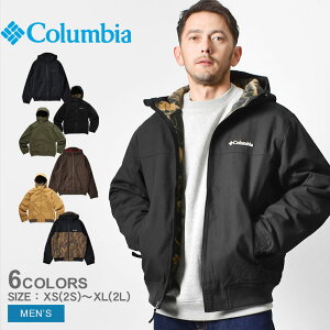 コロンビア アウター メンズ ロマビスタフーディー COLUMBIA LOMA VISTA HOODIE XM4292 ジャケット ブルゾン フリース裏地 アウトドア レジャー 長袖 上着 防寒 保温 フード オリーブ ブラウン 茶 ブラック